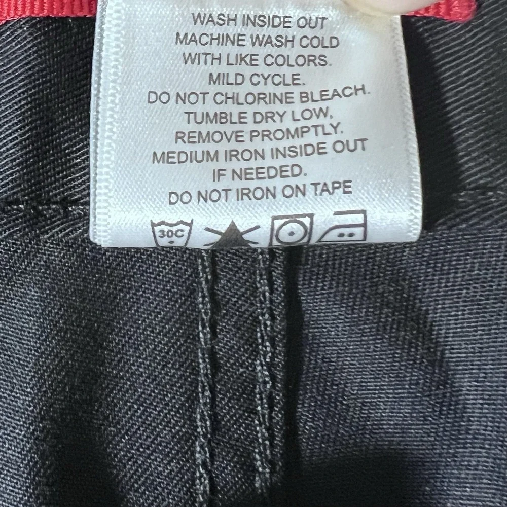 Tesla Motors Men's Black Reflective Work Uniform Pants Size 36x30 Staff Chinos - Picture 8 of 8